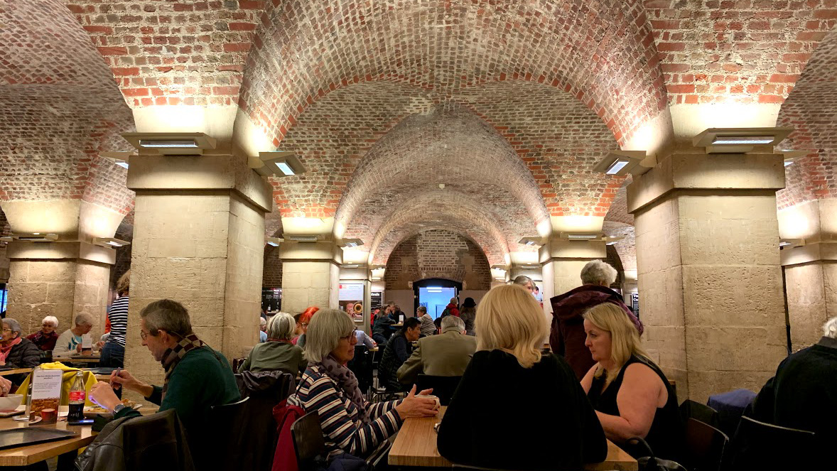 Cafe in the Crypt - Senior Trip to London