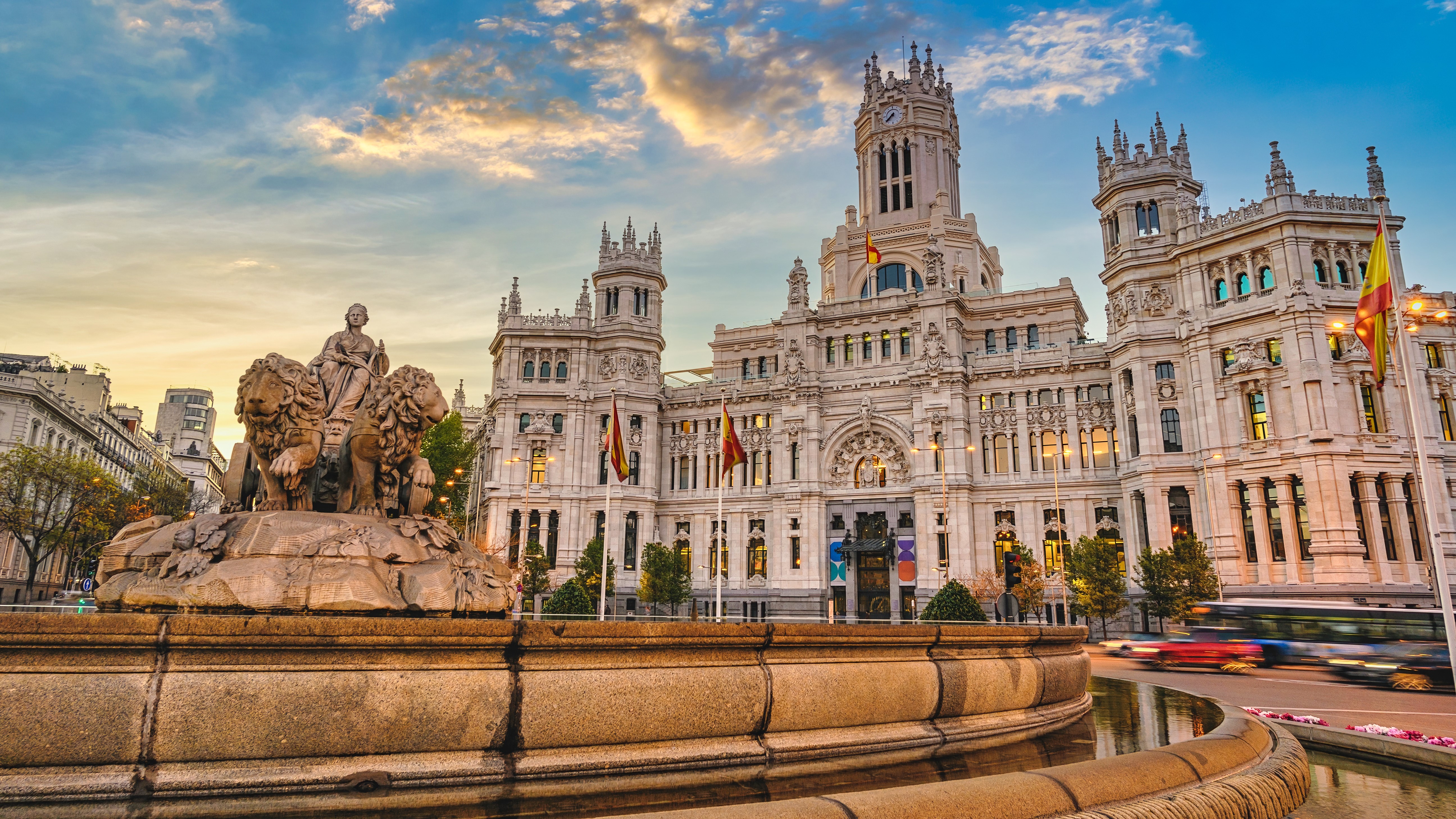 Cibeles Fountain - Senior Trip to Madrid