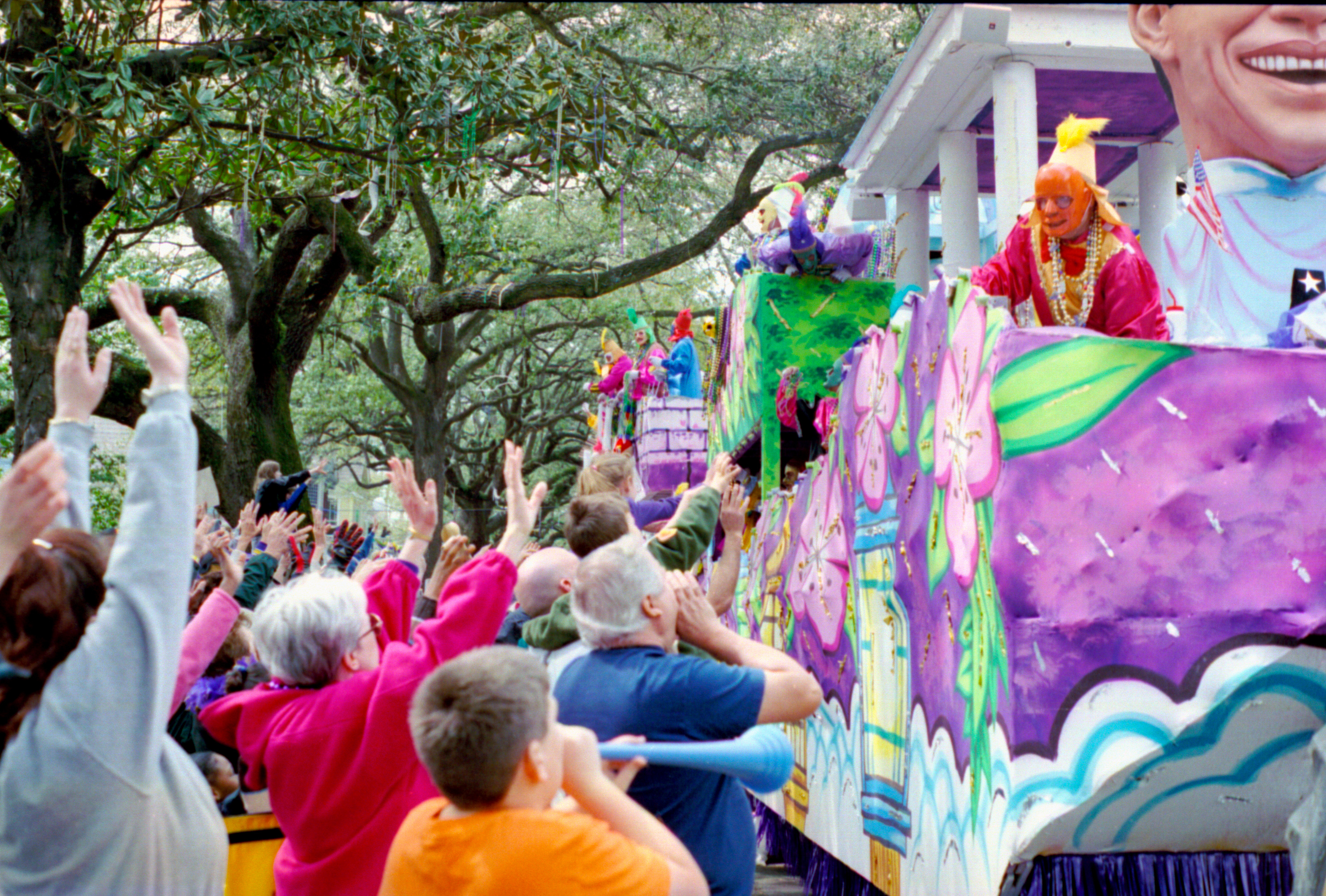 Mardi Gras Parade - Senior Trip to New Orleans