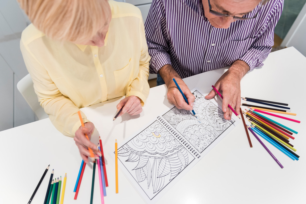 The Health Benefits of Coloring Books for Seniors